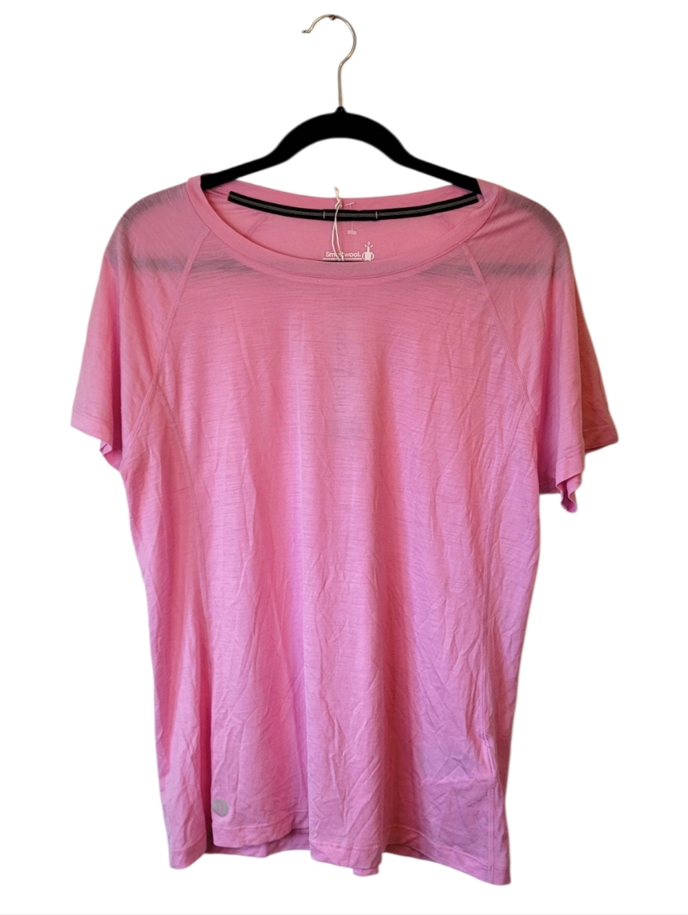 Smartwool Women's Short Sleeve Tee in Light Pink